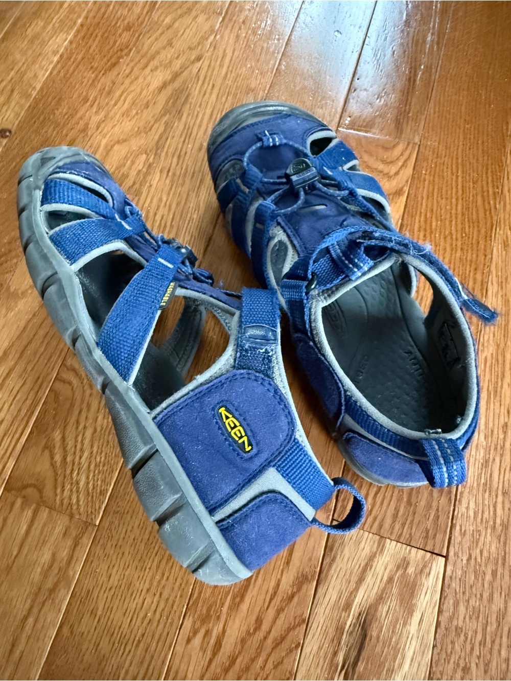 Keen Kids Navy Blue and Gray Outdoor Sandals